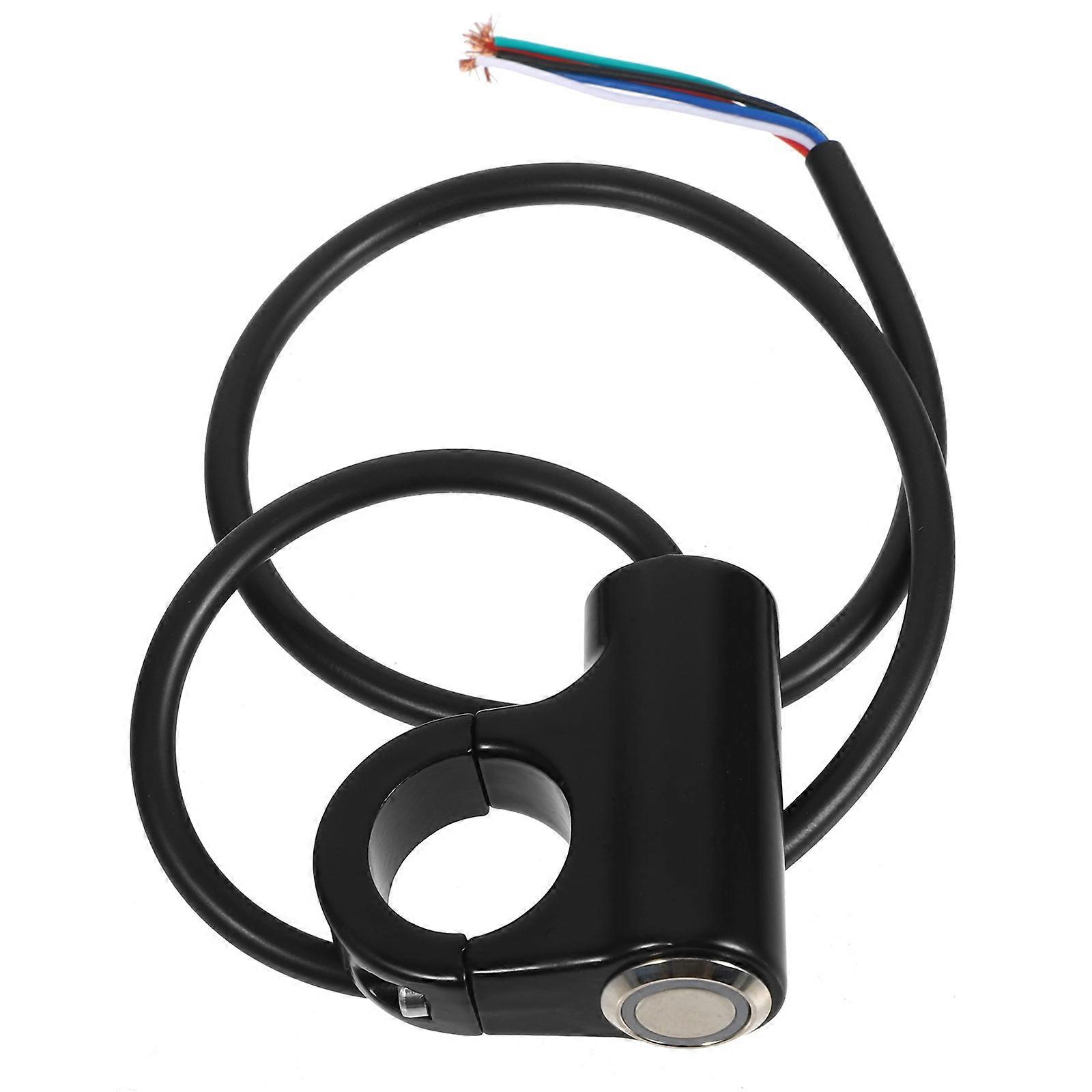 Motorcycle Light Switch Handlebar with Indicator Light 5 Wires