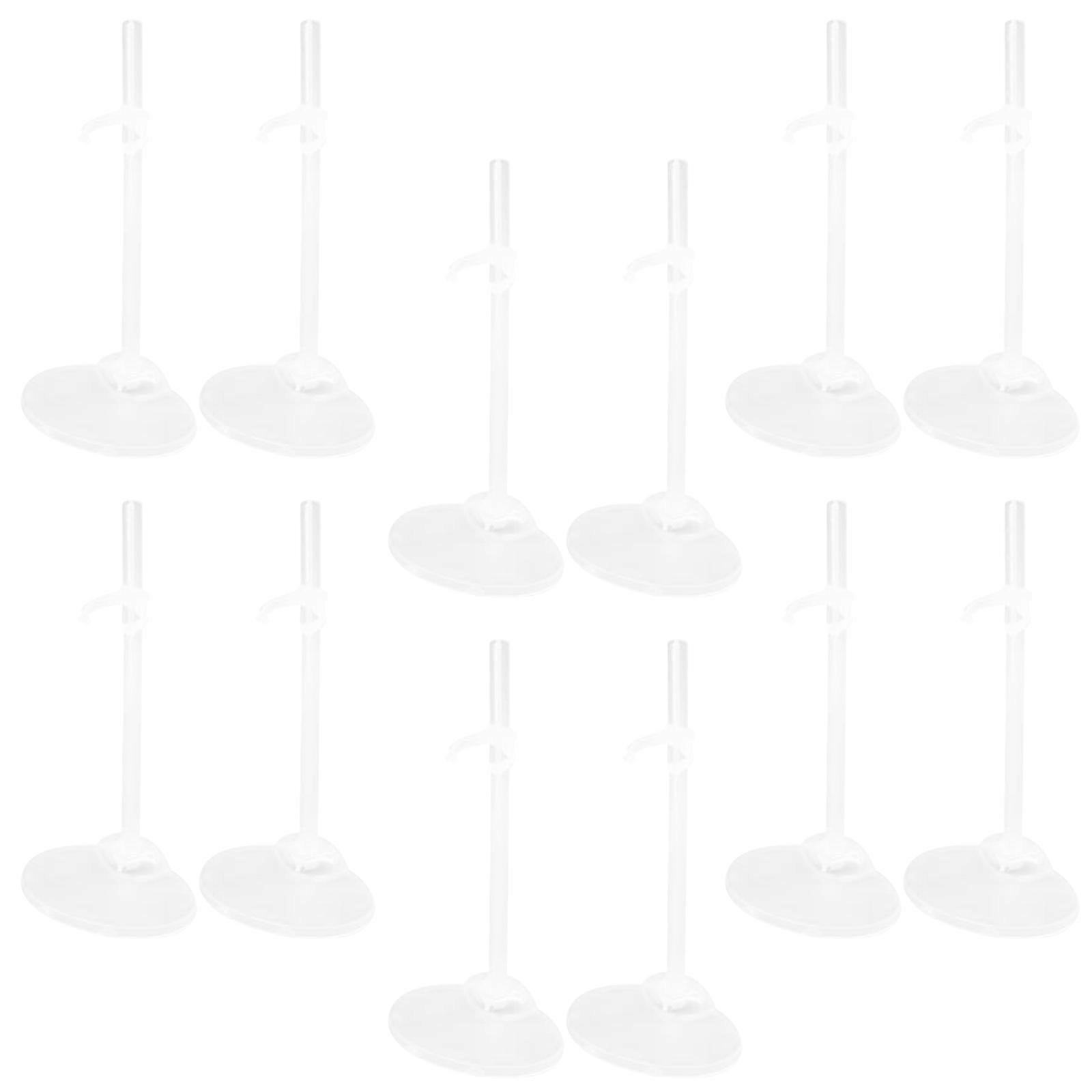 Doll Stand Holder Adjustable Support Plastic Mannequin Display Rack 36Pcs