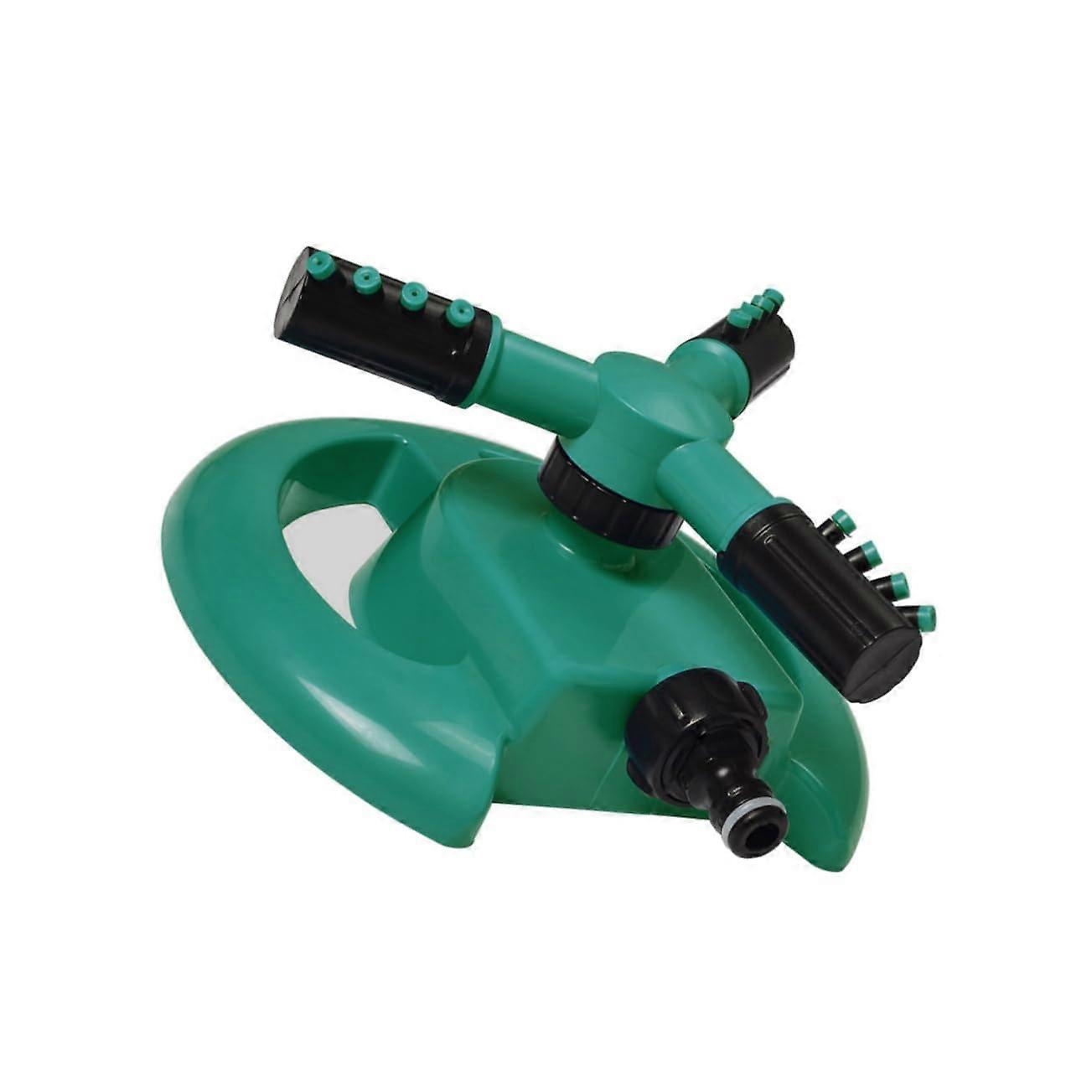 Automatic Rotating Lawn Sprinkler with Adjustable Spray Direction for Compact Garden Coverage