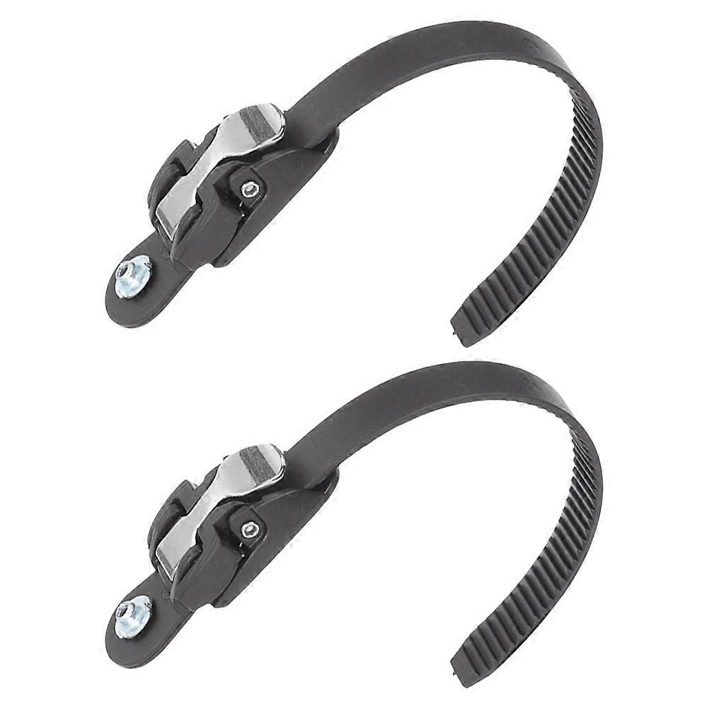 Roller Skate Buckle Strap for Fixing Shoes with 2Pcs Durable PVC Straps
