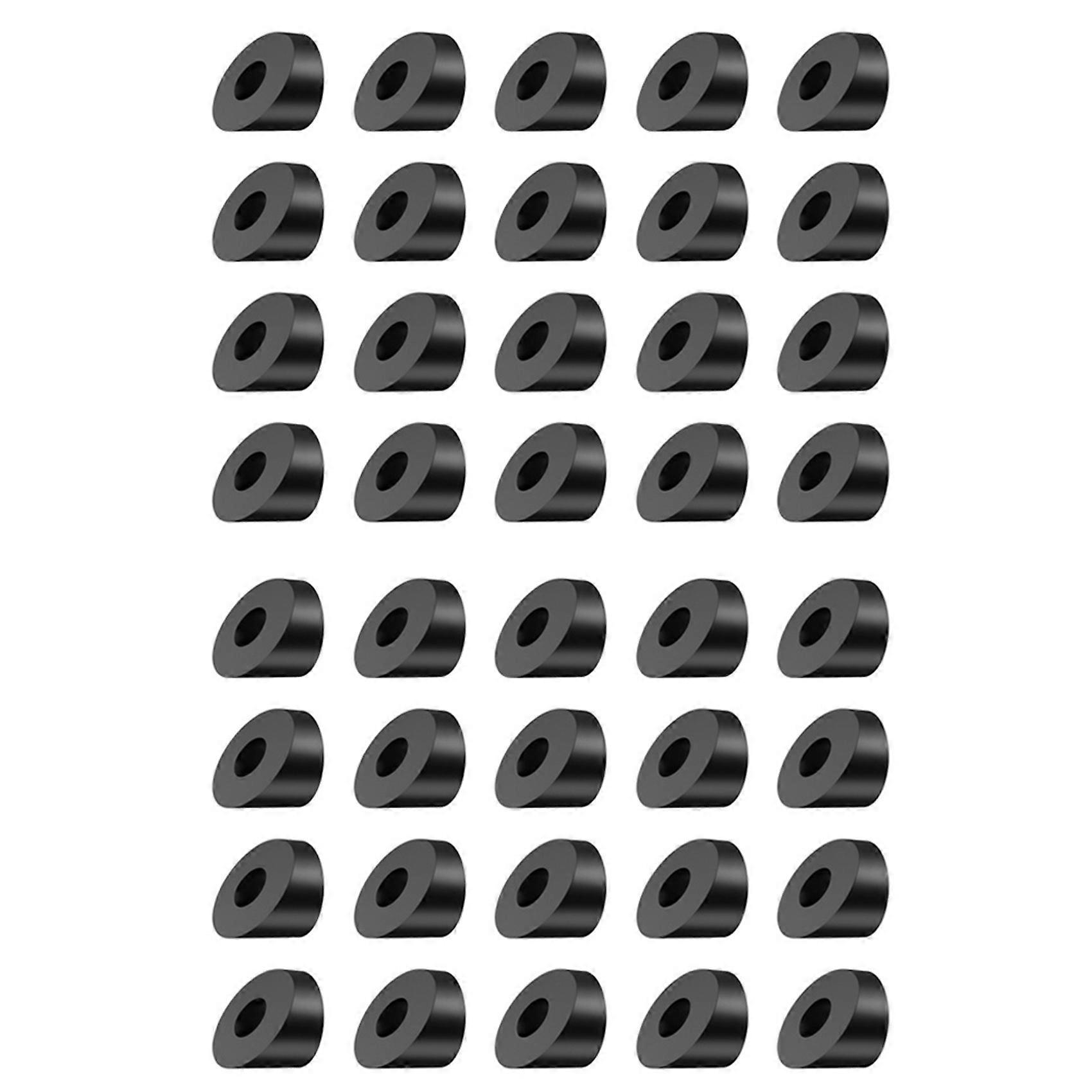 40 Pack 1/4In ID Angle Washers for Cable Railing Posts, for 1/8In 5/32In 3/16In Deck Cable Railing Cable Railing Angled