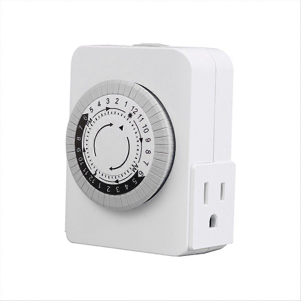 Mechanical Switch Timer Socket 24H Cycle Auto Power Off for Home Appliances Control Motorcycle Char