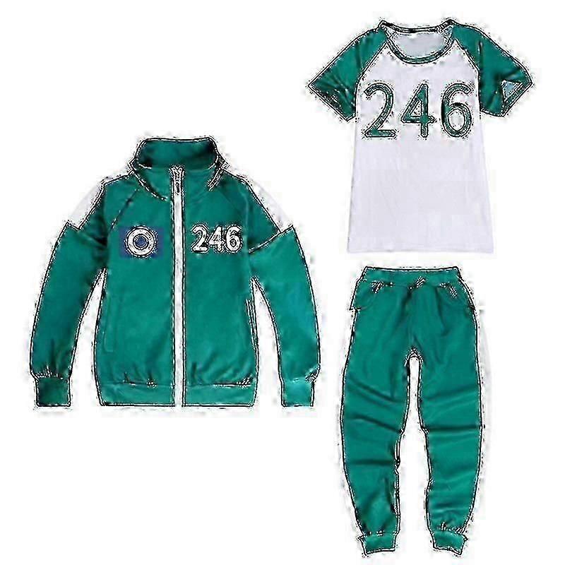 Squid Game 2 Jucător Cosplay Costum Trening Set complet de îmbrăcăminte