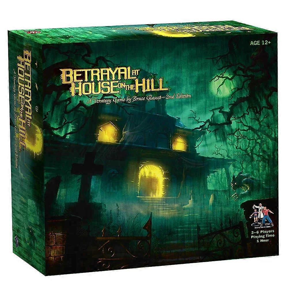 All-English Haunted Hocome Radio Crazy Racing Board Game Strategy Card Game Multiplayer Party Interactive Board Game