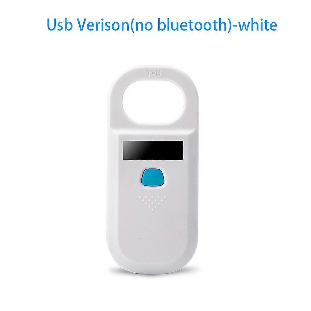 Animal RFID Reader 134.2KHz 125kHz USB/Bluetooth Pet Cat Dog Microchip Scanner FDX-B Glass Chip Identification Tag Reader