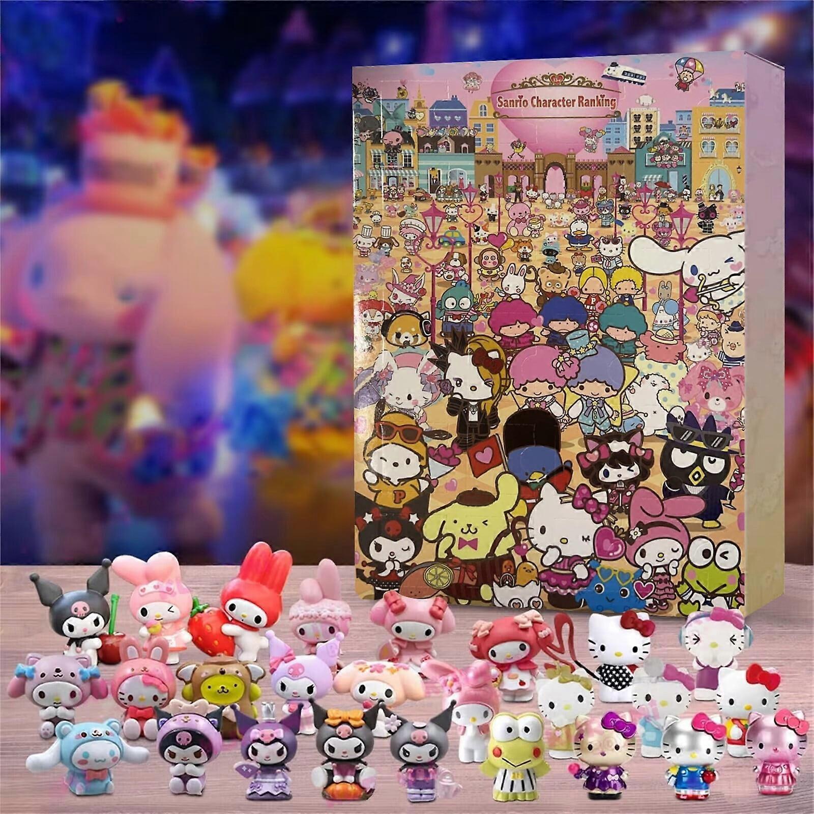 Sanrio 2024 Advent Calendar Christmas Countdown Calendar Gift Xmas Gift 24 Day Advent Calendar 2024 Christmas Advent Calendar for Kids