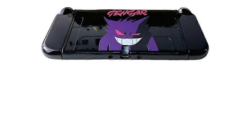 Black Hard Shell Case with ImpactResistant Protection and Precise Cutouts for Nintendo Switch OLED