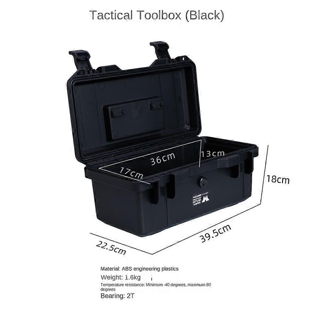 Thicken Tool Box Plastic Canping Sorting Box Portable Electric Tool Storage  Outdoor