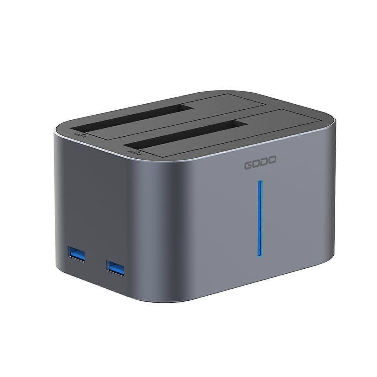 USB 3.0 & Type-C HDD/SSD Docking Station for 2.5/3.5 Inch Drives, LED Indicator - Fast Data Transf