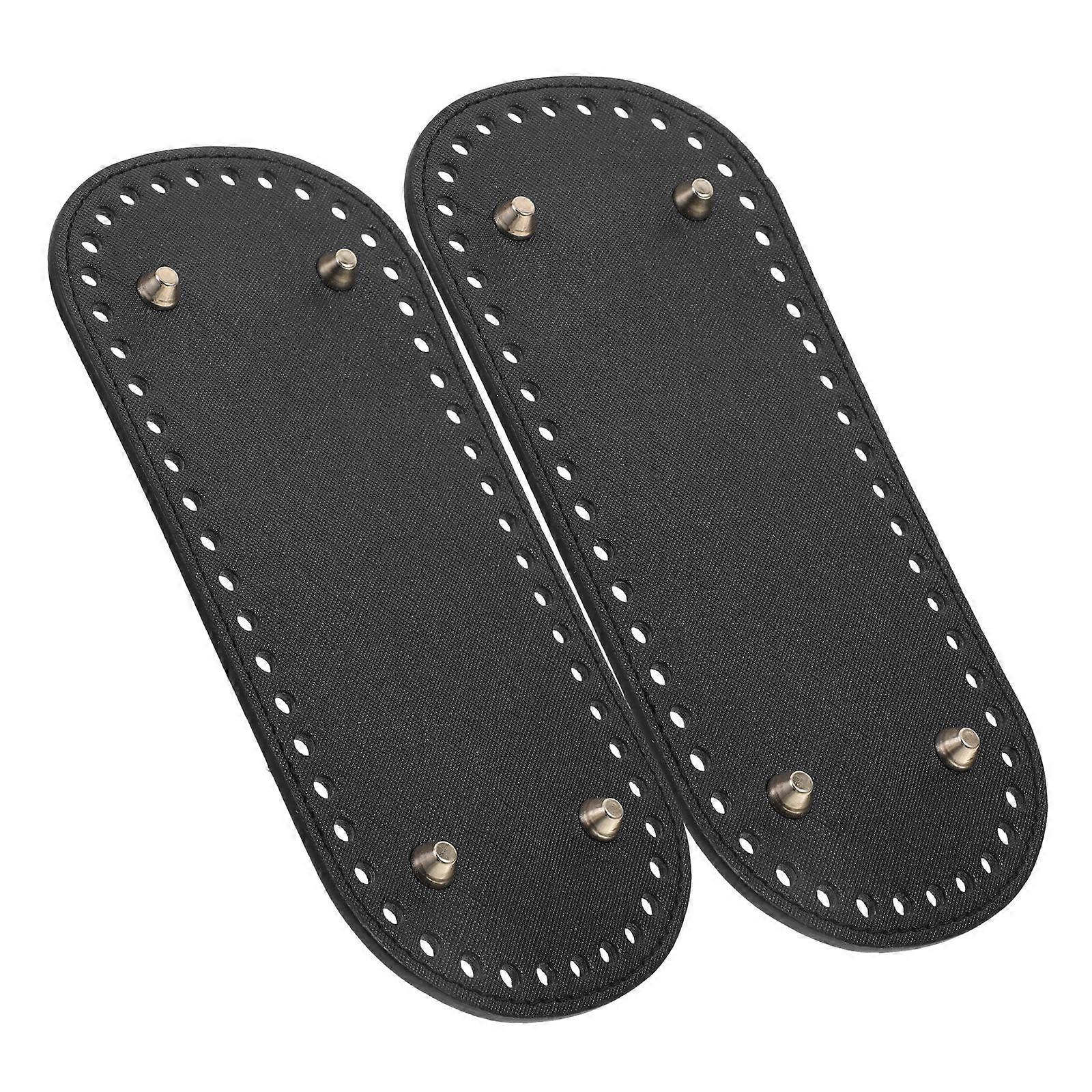 Black Decorative Bag Base Bottom Base Board for DIY 8Pcs Artificial