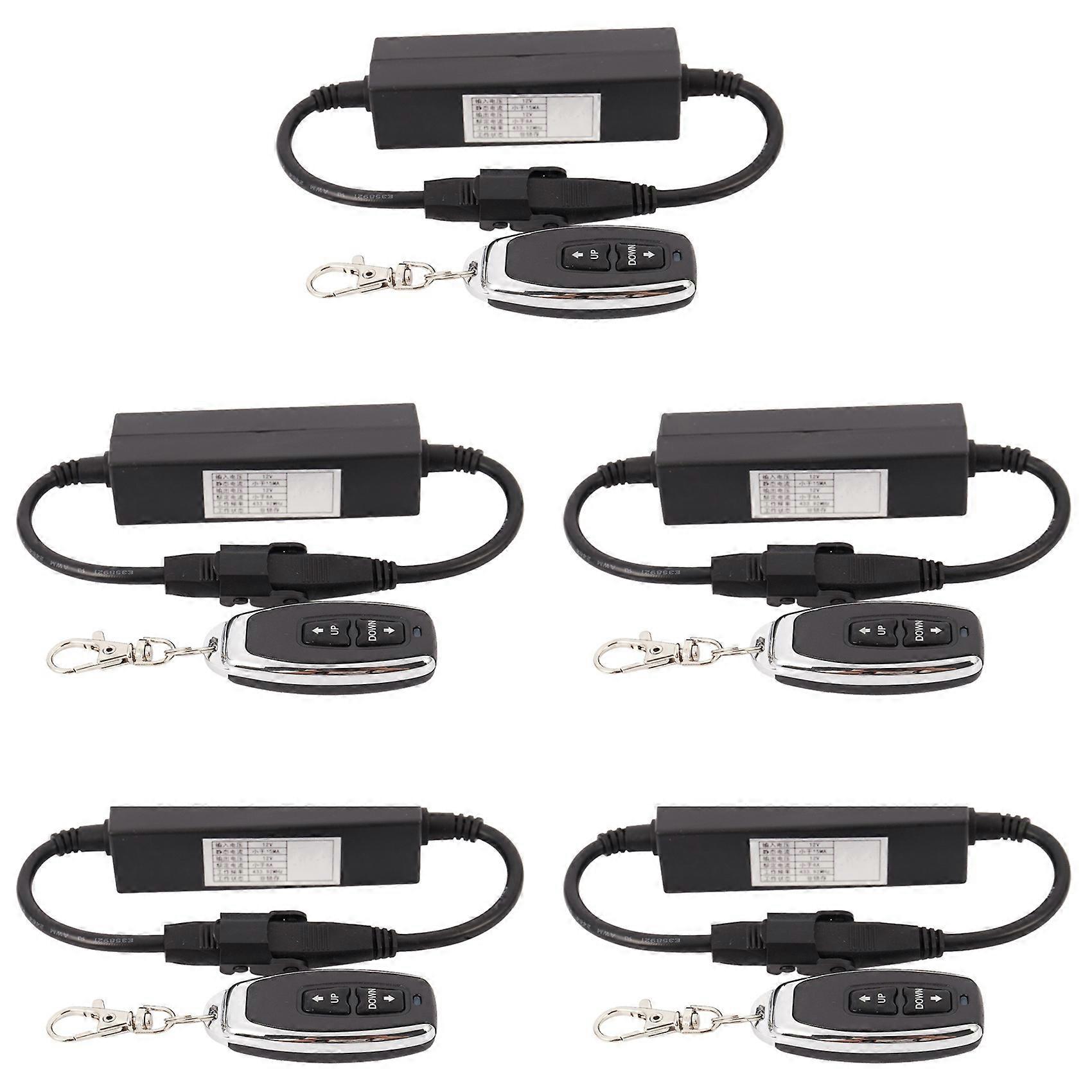 5X 12V Dc Motor Linear Actuator Wireless Remote Control Dpdt Switch Forward Reverse Multi-Function