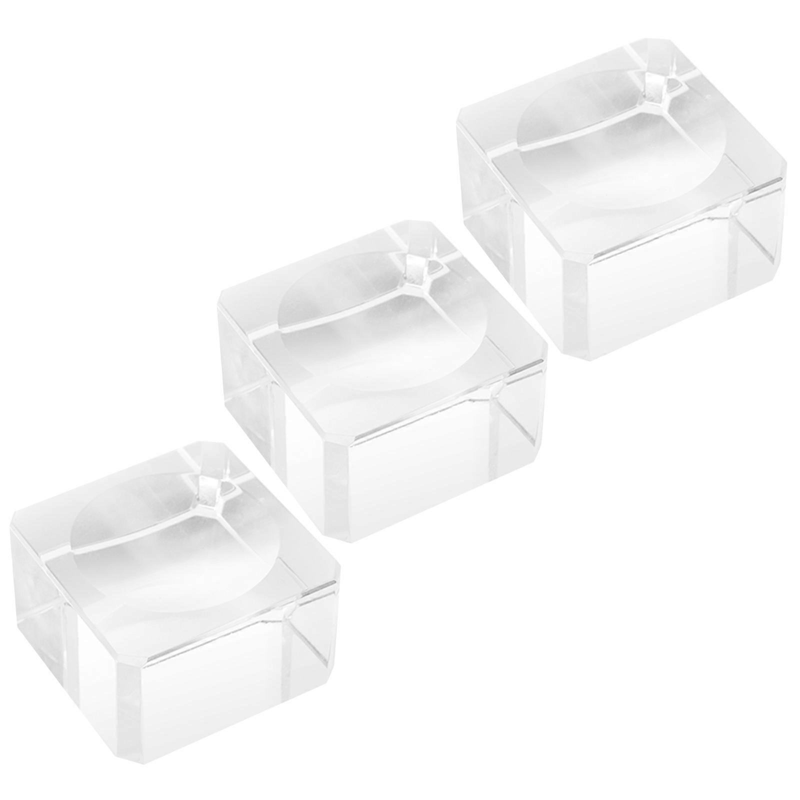 Sphere Display Stand Crystal Ball Stand Round Storage Elegant Office Use 3Pcs