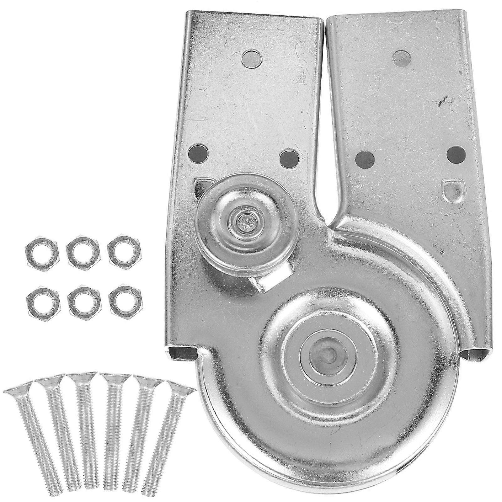 Ladder Joint Connector Attic Ladder Hinge Replacement Kit Diy Projects Construction Woodworking Projects Silver Rectangular 1 Set