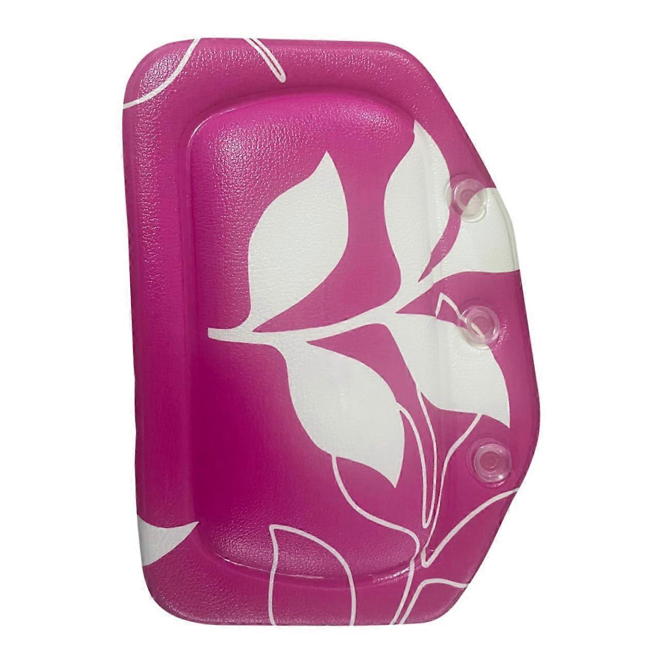 Bath Pillow with Strong Suction Cups Ergonomic Neck Support Machine Washable for Spa and Relaxation