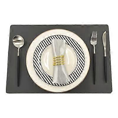 Bone China Dinner Plate Set Solid Color Flat Serving Plates with Smooth EasyClean Glaze