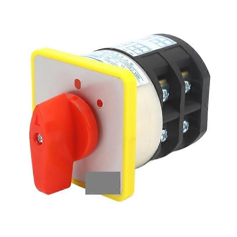 Rotary Cam Switch 40A 500V 2 Position Industrial Selector for Secure  Current Control