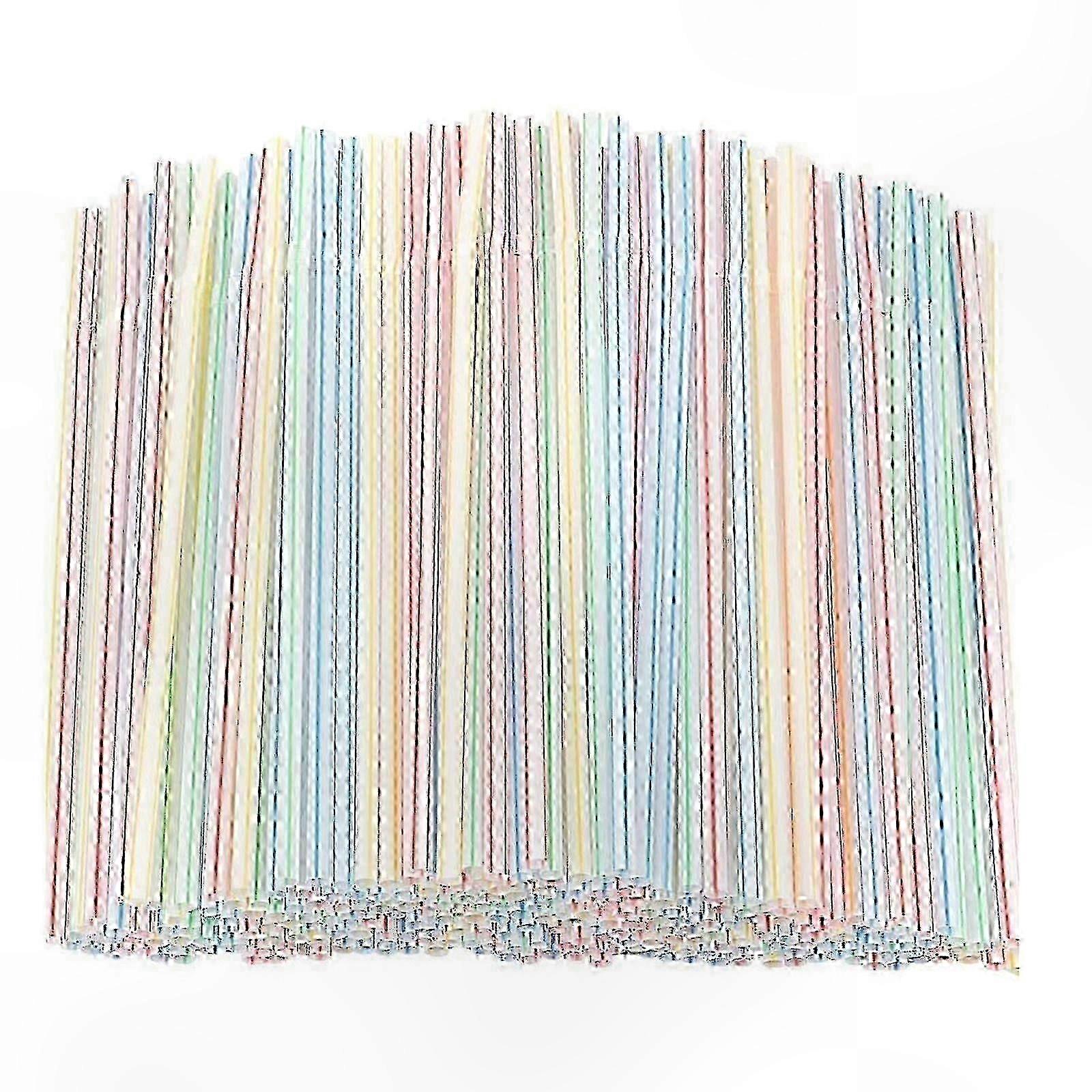 100-Pack Biodegradable Drinking Straws for Bubble Tea, Smoothies, and Cold Beverages Convenience Solution