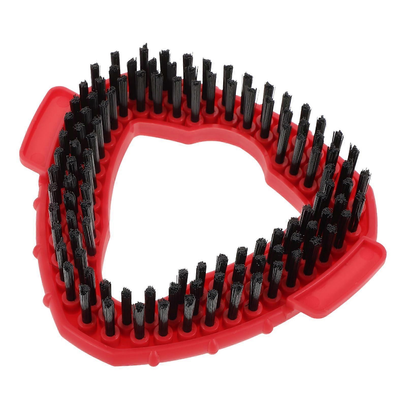 Floor Scrub Brush with Extendable Handle and Ergonomic Grip for Tile, Bathroom and Kitchen Cleaning