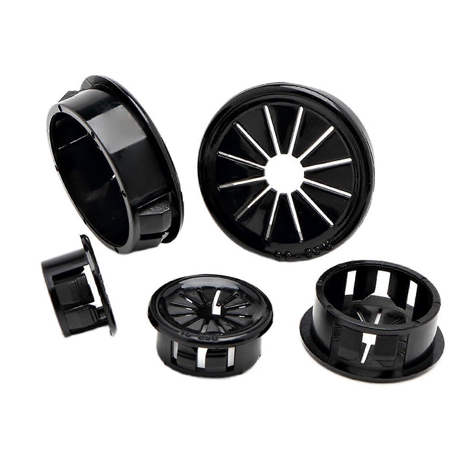 Cable Wire Protector RSB50 Plastic Wire Guard Sleeve with Buckle Anti Slip Secure Cable Lock 10pcs