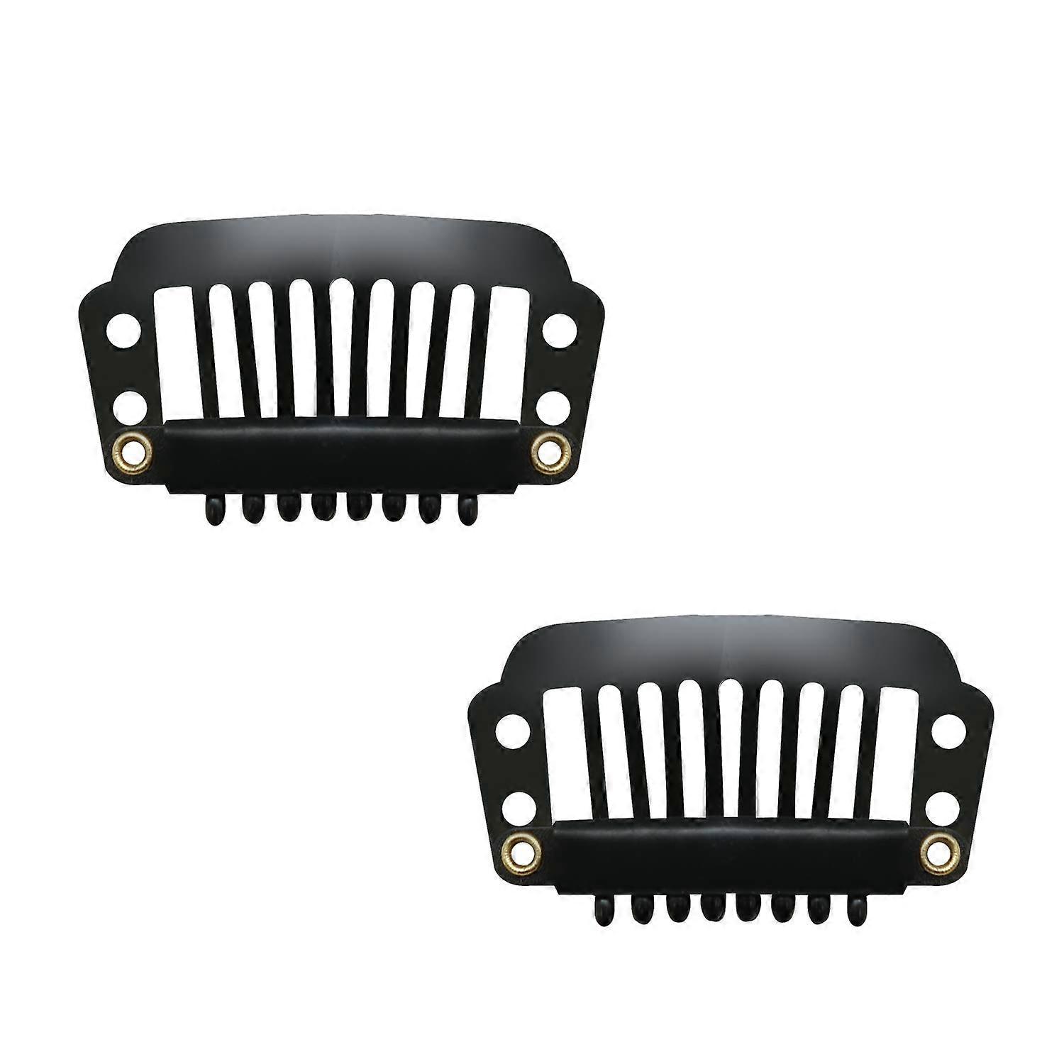 10 Pack Small Snap Wig Clips for Hair Extensions DIY Secure Attachment for Wigs