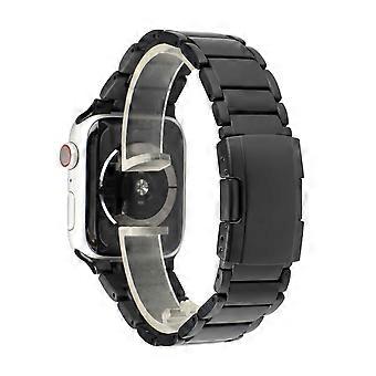 Regulowany pasek na nadgarstek One Bead ze stali tytanowej do zegarka Apple Watch Series 11 10 42