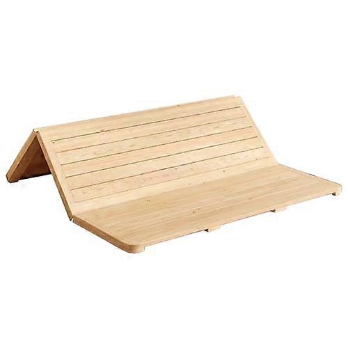 Foldable Wooden Bed Slats with Durable Pine Bunkie Board for Enhanced Mattress Support, Multiple Sizes
