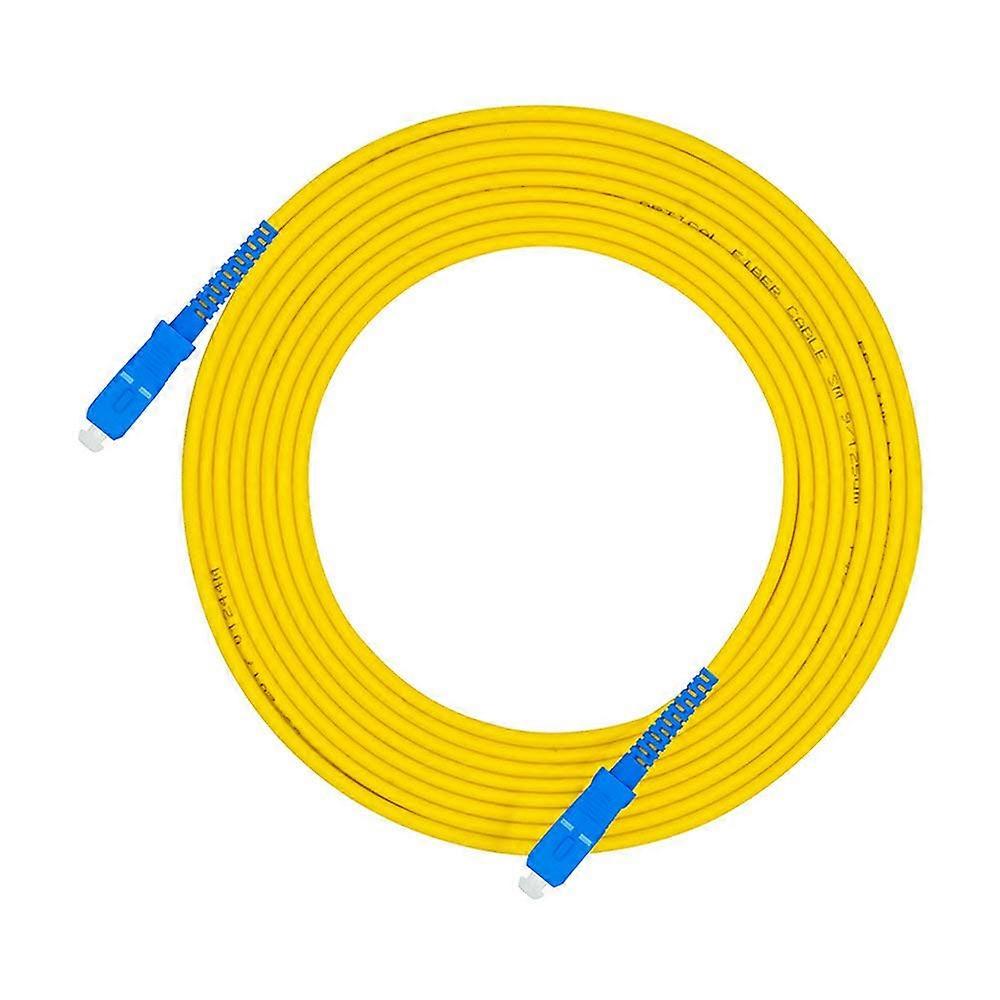 Fiber Optic Patch Cable SCSC Single Mode 9/125 Simplex 2M Low Loss  Reliability