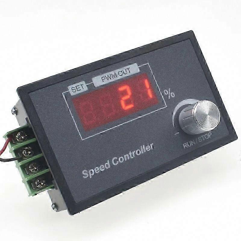 DC6-60V PWM Motor Speed Controller with Encoder Knob, Adjustable Frequency