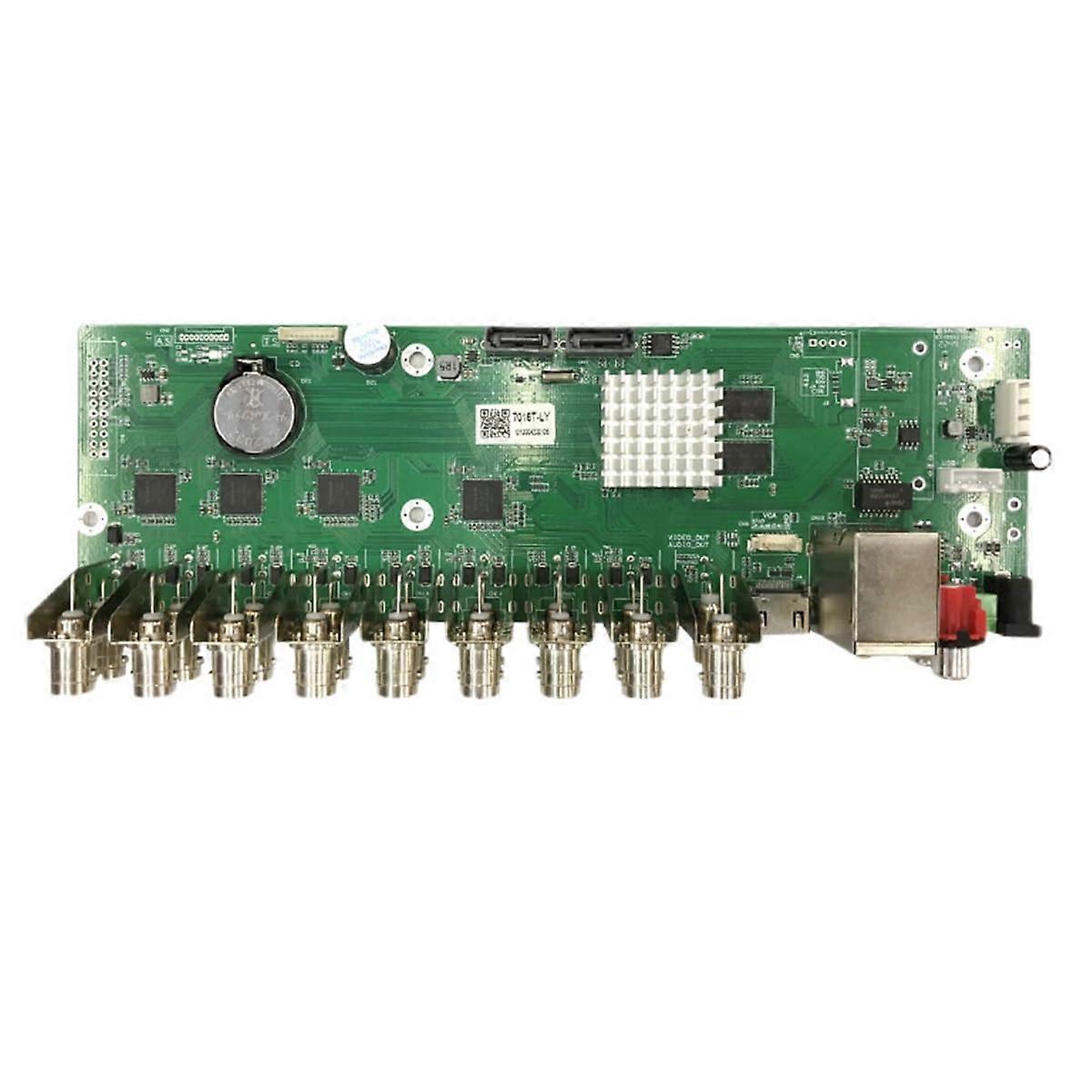AHD DVR Motherboard 16CH Security Camera Recorder Board H.265+ MultiCloud Remote Access