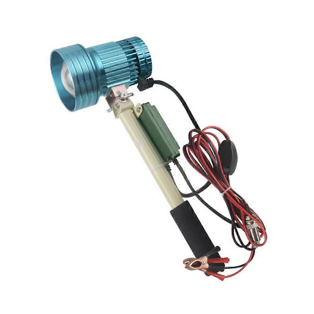 LED Zoomable Strong Light Telescopic Spotlight Long Range Spotlight