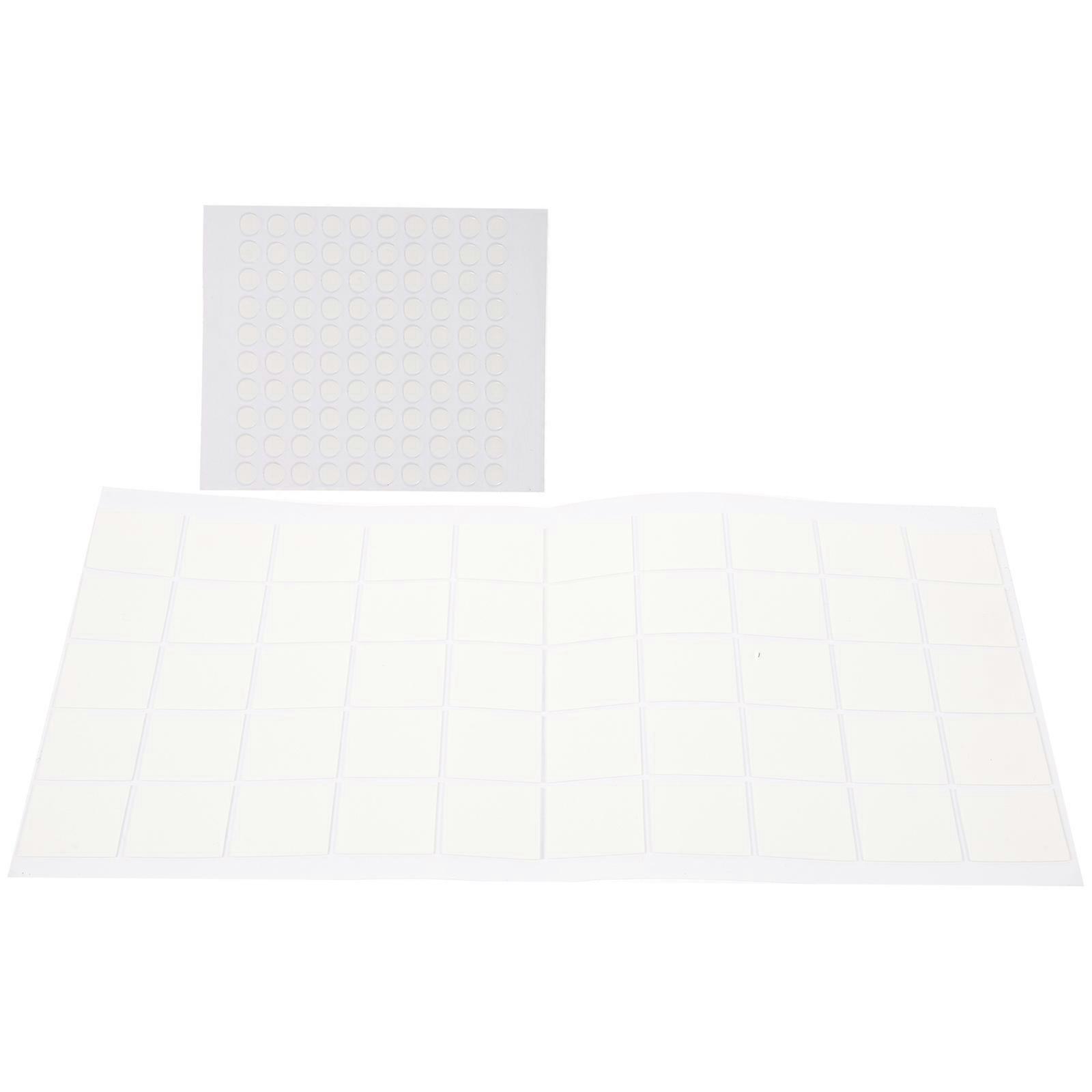 Round Dot Acrylic Adhesive Dots Stickers for Arrow Use 2 Sheets