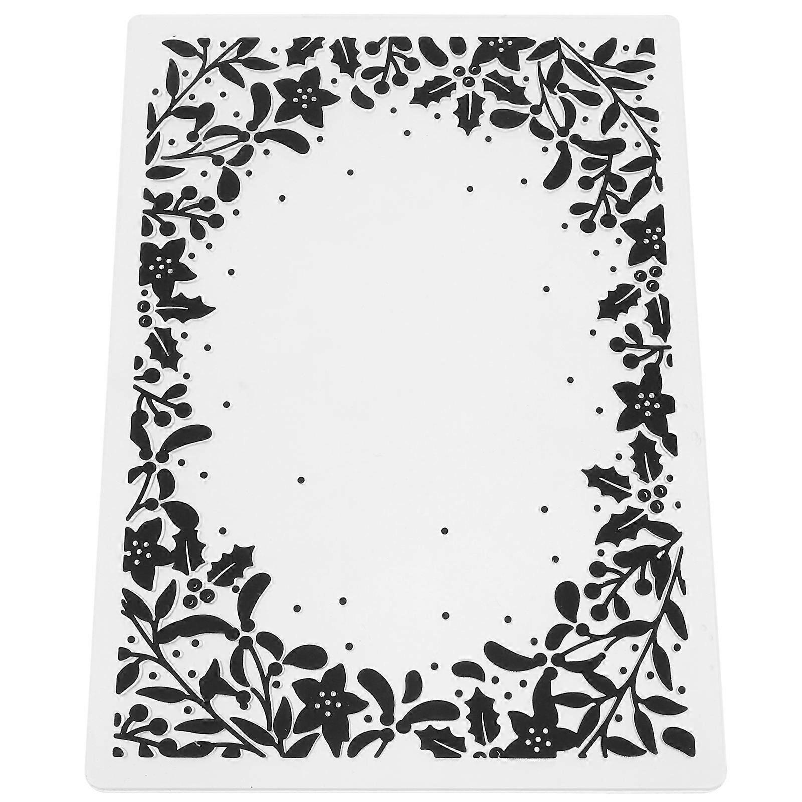 Embossing Templates For DIY Projects And Handmade Gifts Rectangle Black 1 Pcs