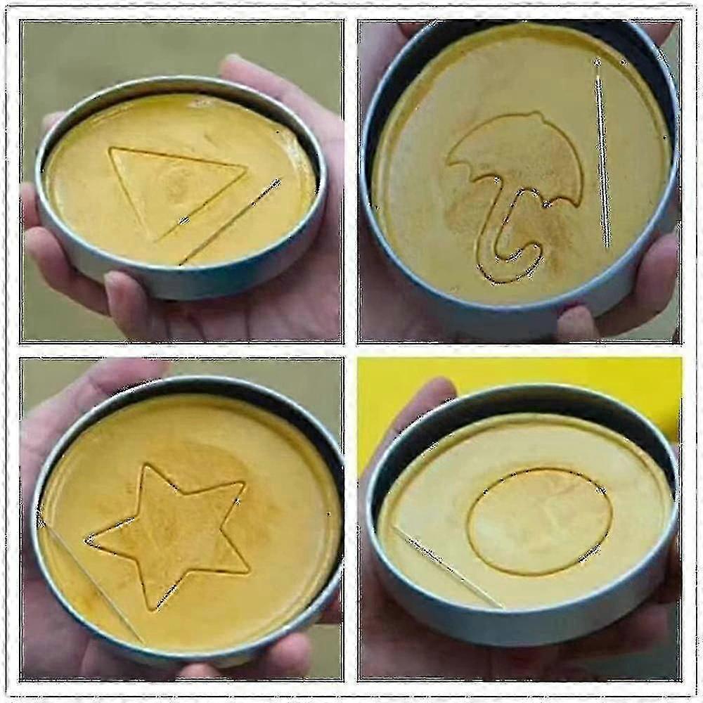 5pcs/set Squid Game Biscuits Sugar Pie Mold