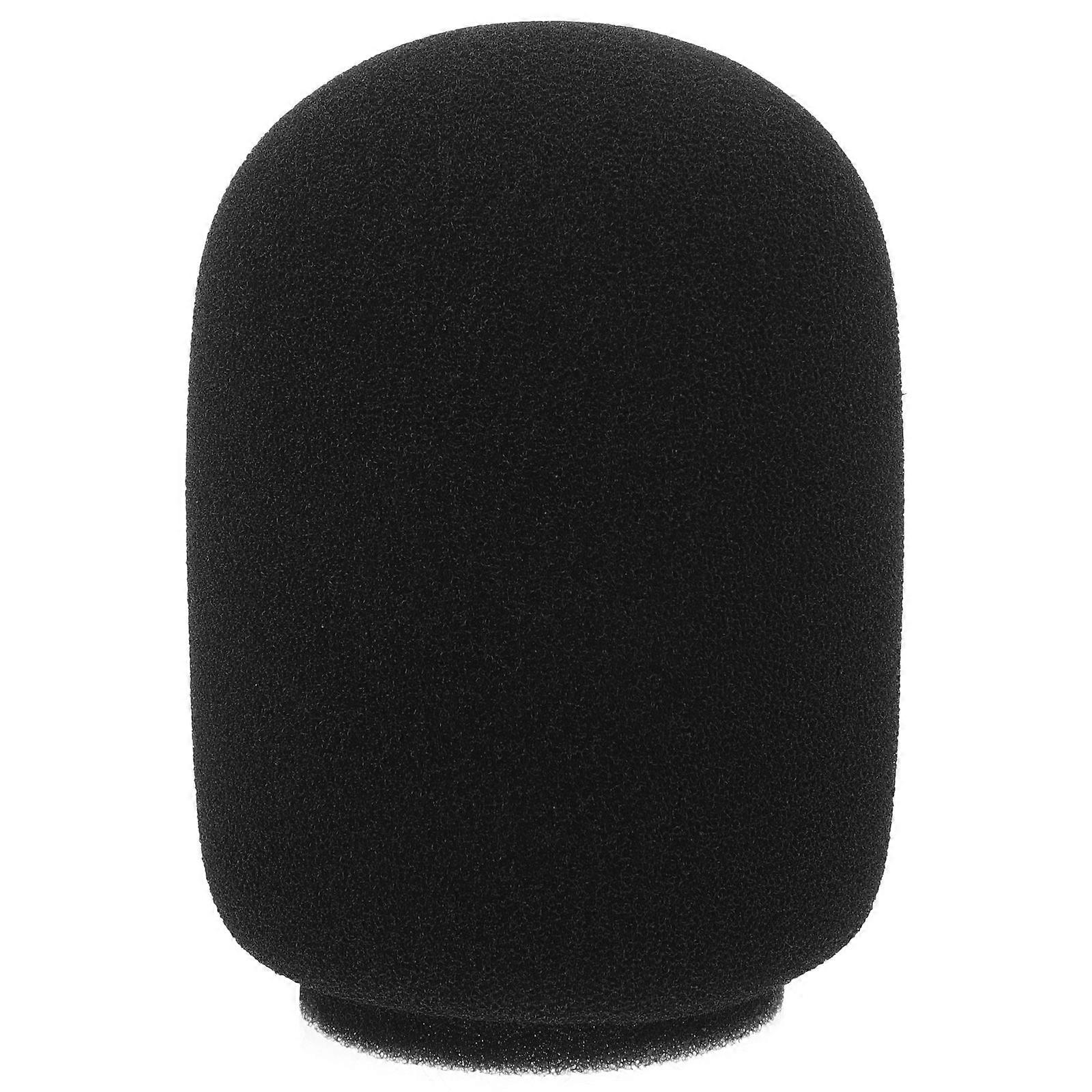20Pcs Practical Lapel Microphone Covers Supple Sponge Microphone Covers