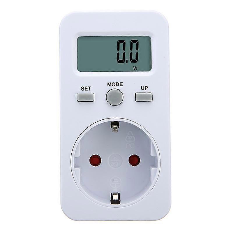 Digital Wattmeter Energy Meter Power Consumption Electricity Socket Outlet