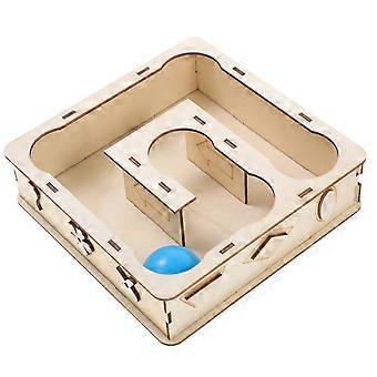 Tunnel en bois pour hamster, cachette idéale pour les petits animaux (lot de 5).