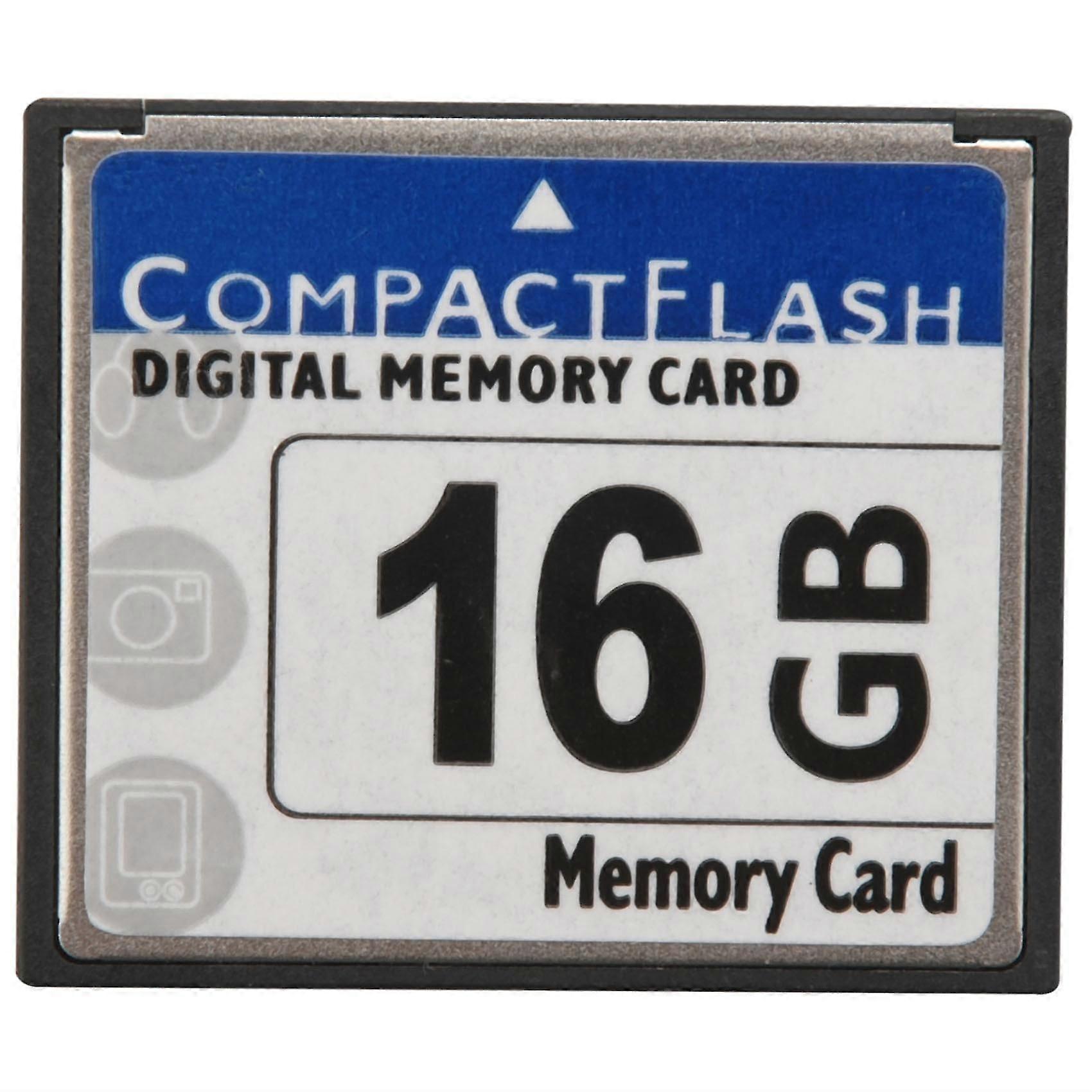 Professional 16gb Compact Flash Memory Card(white&blue)