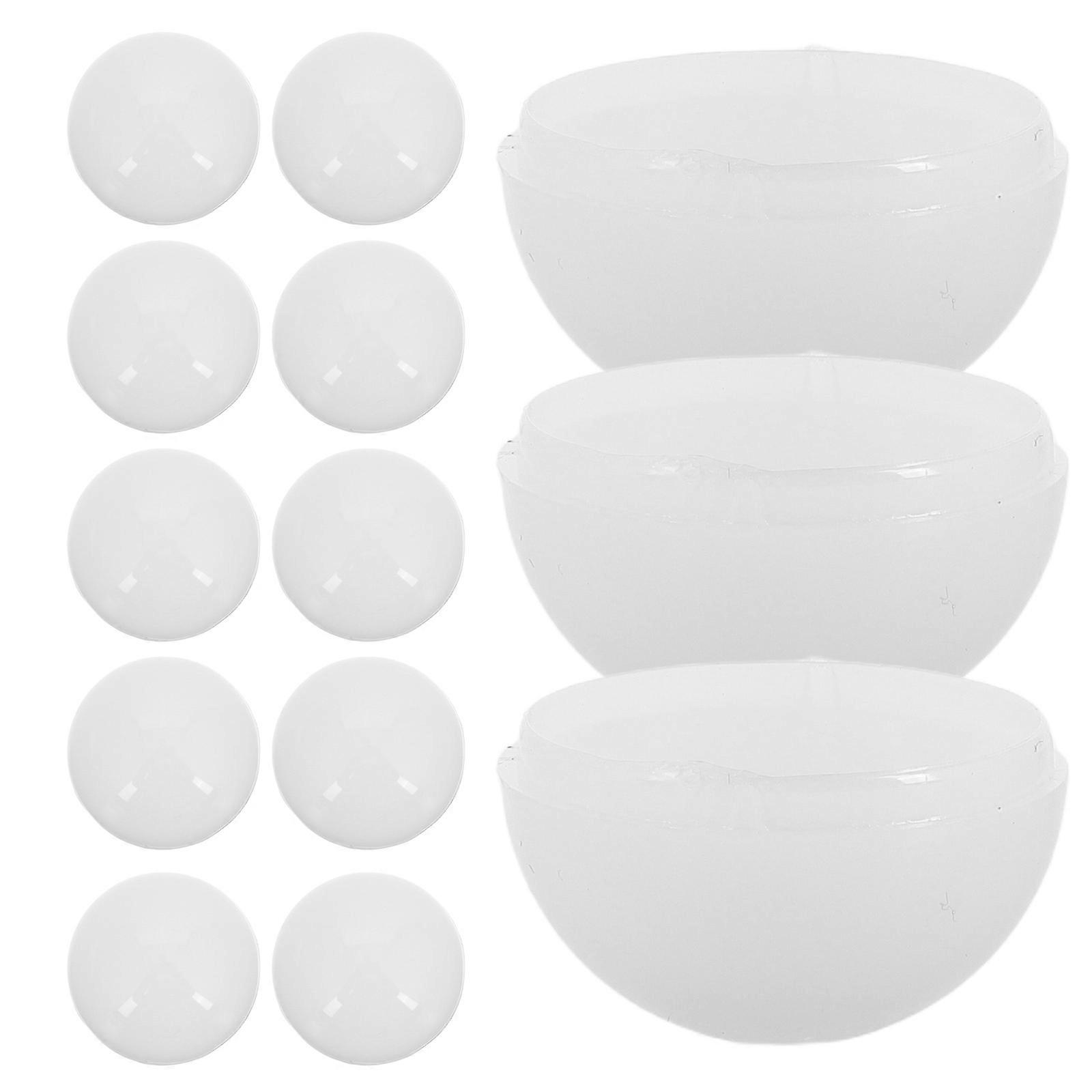 Makeup Mirror LED Bulb Cover Hemispherical Lamp Shade for 100Pcs Replacement