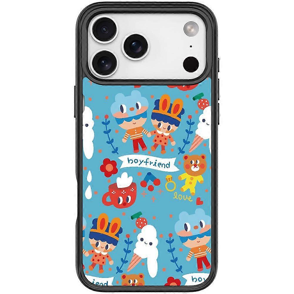 Ice Cream Pattern Magnetic Phone Case