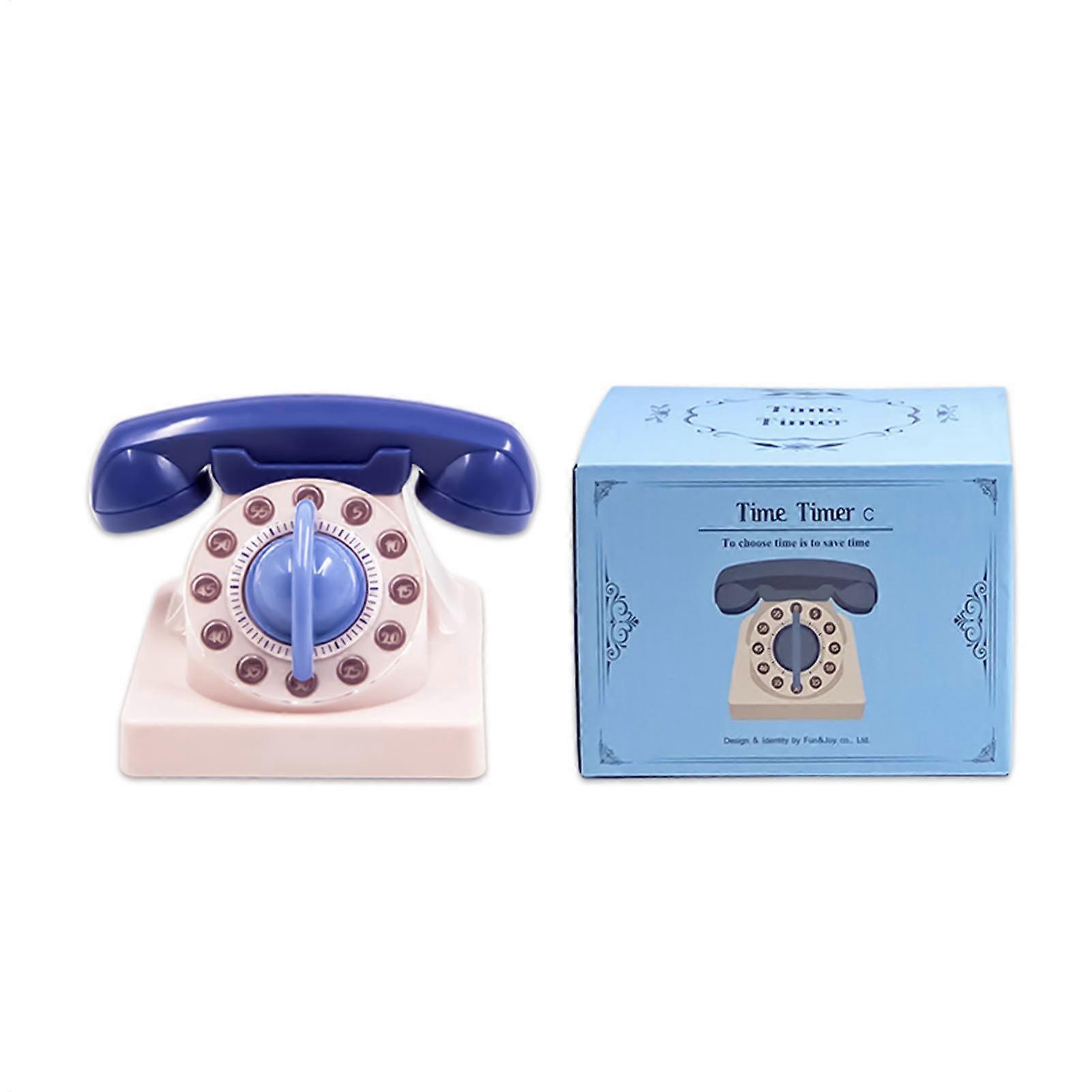 Cooking Timer Telephone Mechanical Cute Decor Small Countdown Timer Kitchen Gadgets 