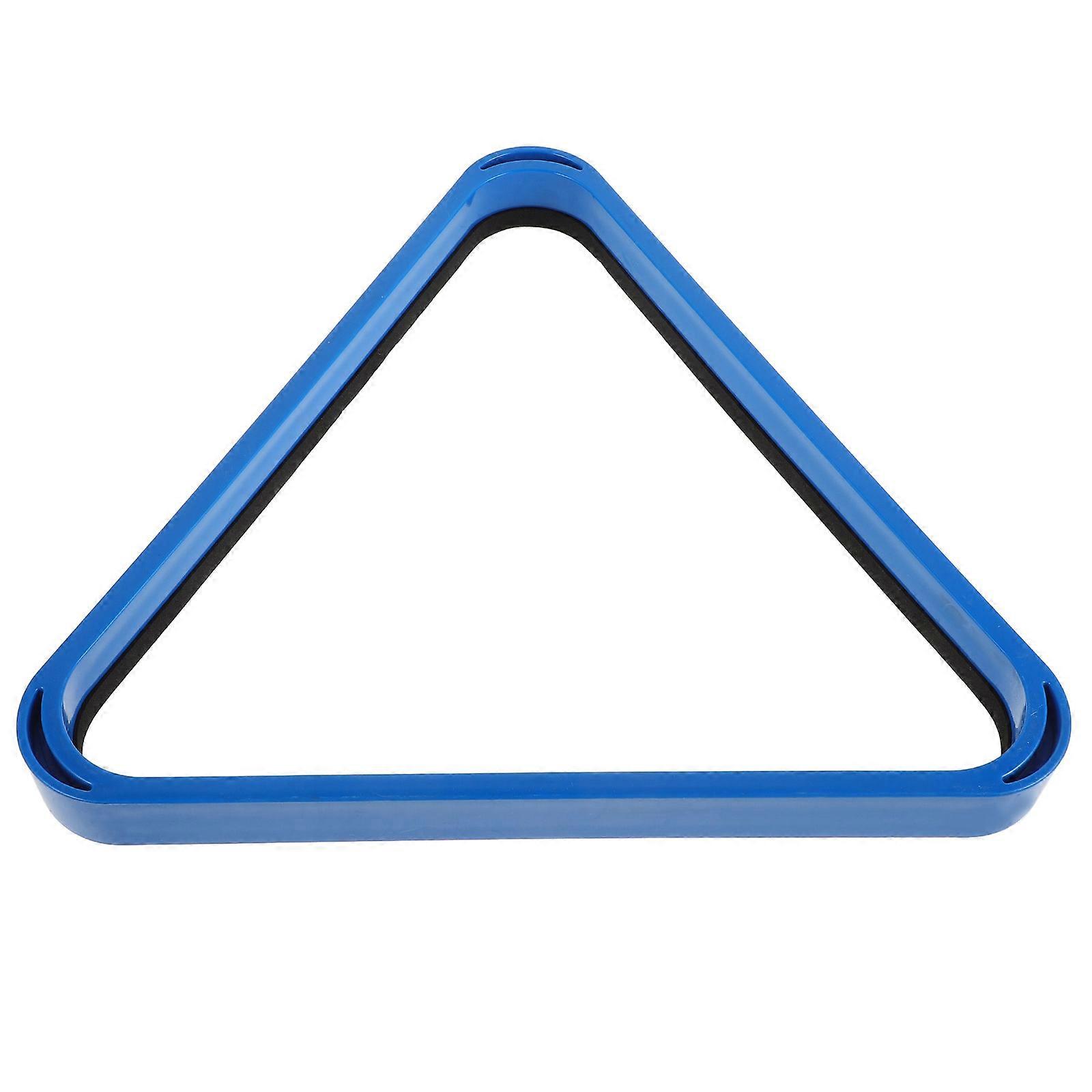 Plastic Triangle Billiard Ball Rack for Easy Setup and Portability