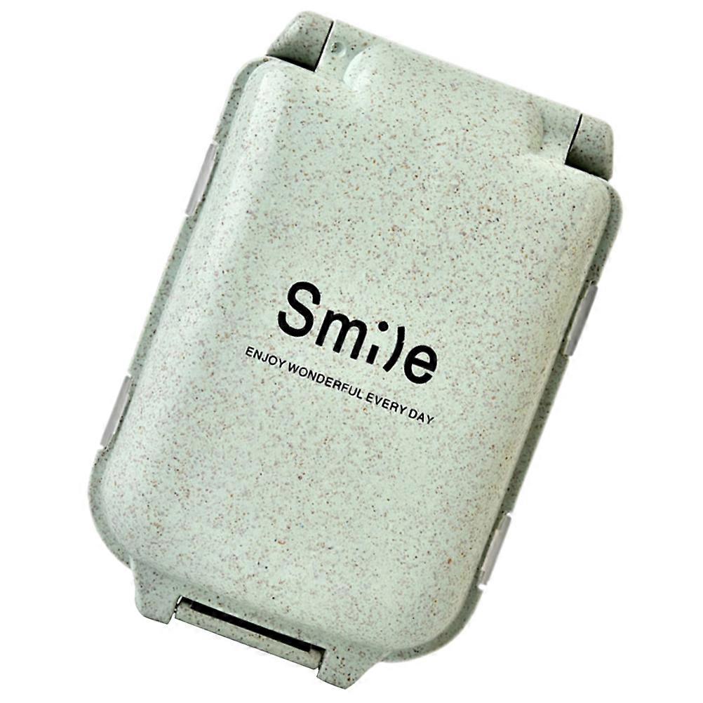 Box Pill Case for Storage Use 2Pcs Portable Simple Storage