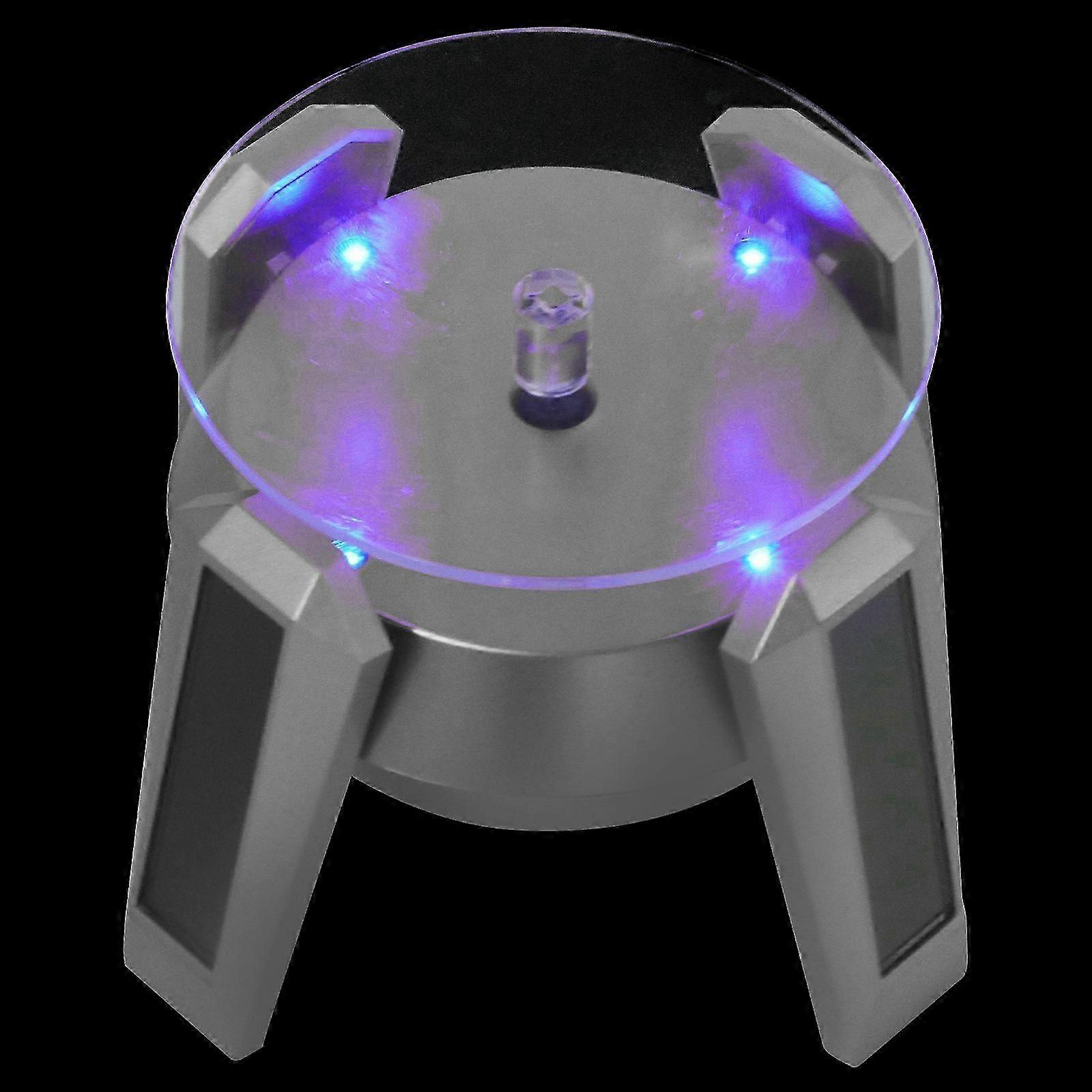 Solar Display Stand for Automatic Rotation with 1Pcs Turntable