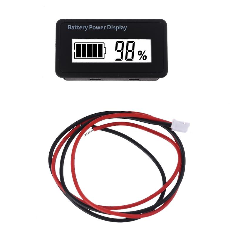 12v 24v 48v Battery Capacity Indicator Golf Cart Voltage Meter With Lcd Display