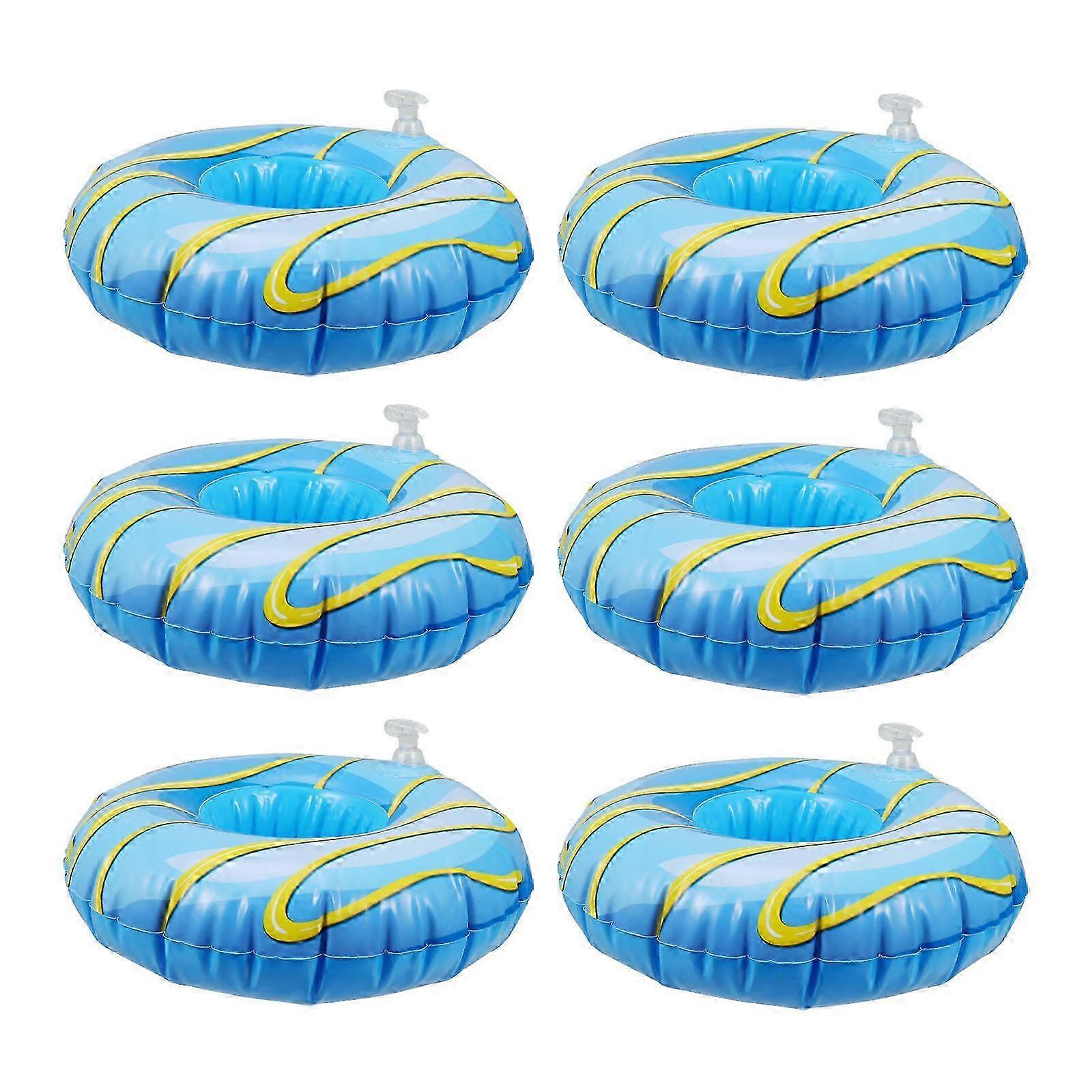 12Pcs Inflatable Cup Holders for Drink Storage