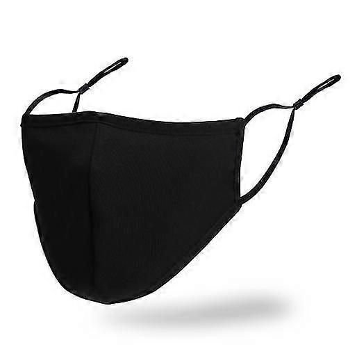 Fabric Face Mask Reusable With Adjustable Elastic