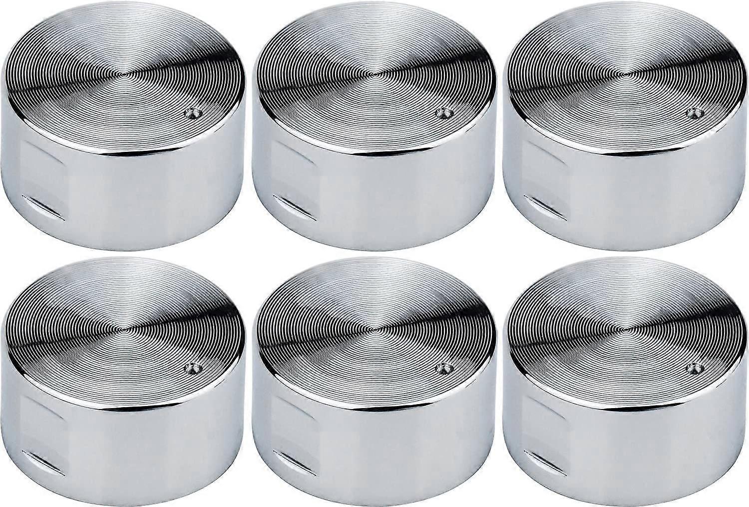 6 Pcs 6mm Gas Stove Knobs Universal Cooker Oven Hob Control Switch Control Knobs Oven Switch Cooking Surface Control Knobs