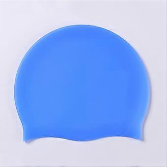 Silicone World Swim Cap – Men/Women Waterproof High Elastic, Long Hair Friendly, Adults’ Pool Diving Hat