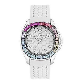 Philipp Plein Women's Watch Analog Quartz $PECTRE LADY White PWTAA0223 Silicone