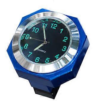 Reloj y termómetro impermeables para manillar de motocicletas, bicicletas eléctricas y bicicletas de montaña.